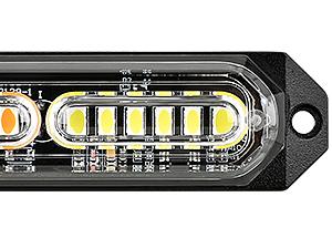 Nilight 8PCS Led Strobe lights 12LED Amber White  Light 12V 24V Surface Mount Flashing Warning Hazard Beacon Lights Ultra Slim Sync Feature Mini Grille for Cars Trucks Off Road Vehicles SUV Side Lamp Bulbs  dealsforyoudays