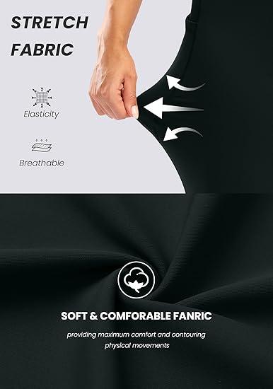 3-Pack Solid High Waist Wide Leg Pants Wide Leg Pants,Women Yoga Legging Flare Leg,With Phone Pockets,Loose Casual Pants,High Stretchy Pant ForWorkout Athletic Running Cycling Yoga Exercize Casual SpringStatements