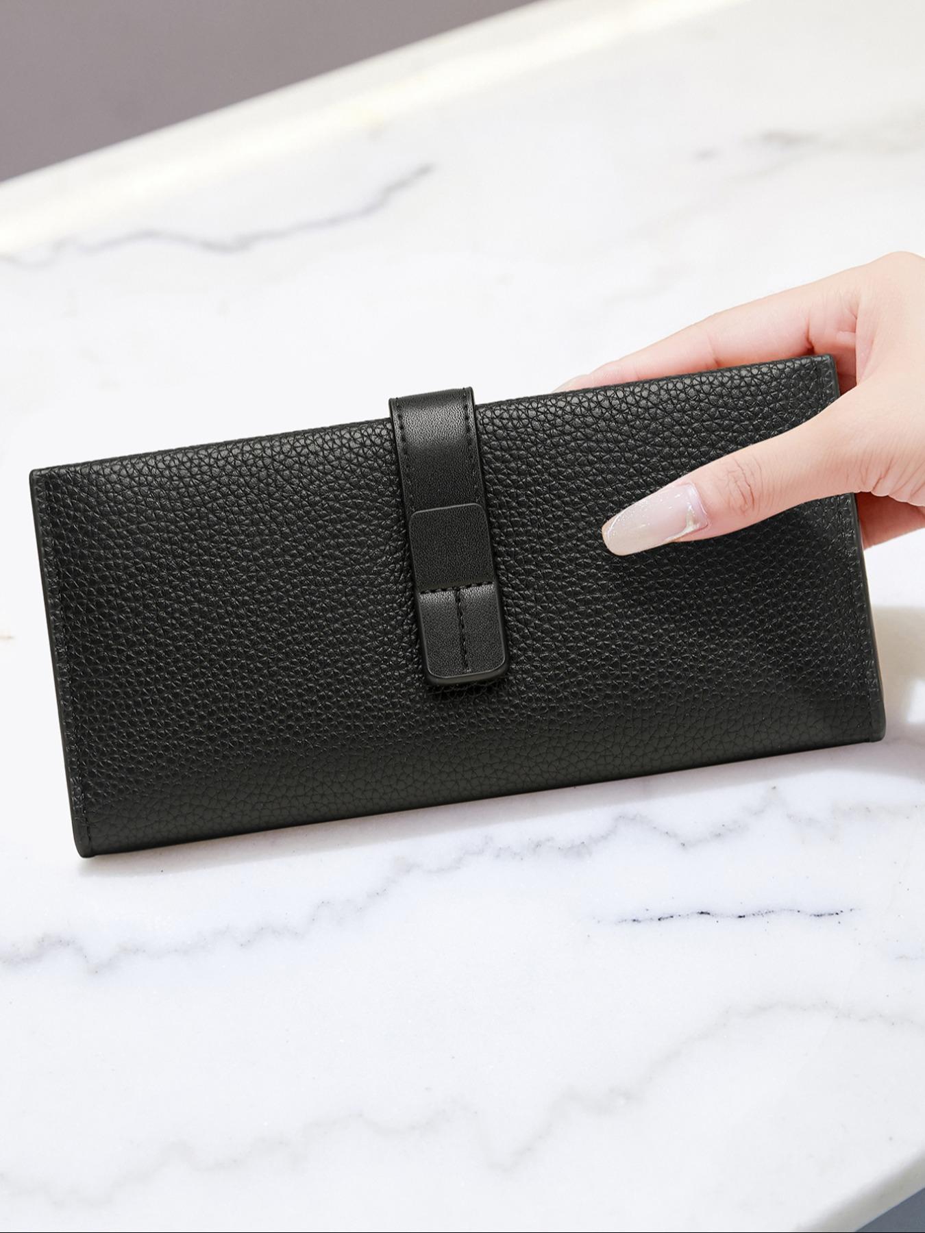 Women's Fashion Bifold Long Wallet, Casual Card Slots Holder, Pu Leather Zipper Wallet for Daily Used, Casual Trendy Versatile High-quality Daily Commuting Bag, Elegant Fashion Wallet, Money Organizer