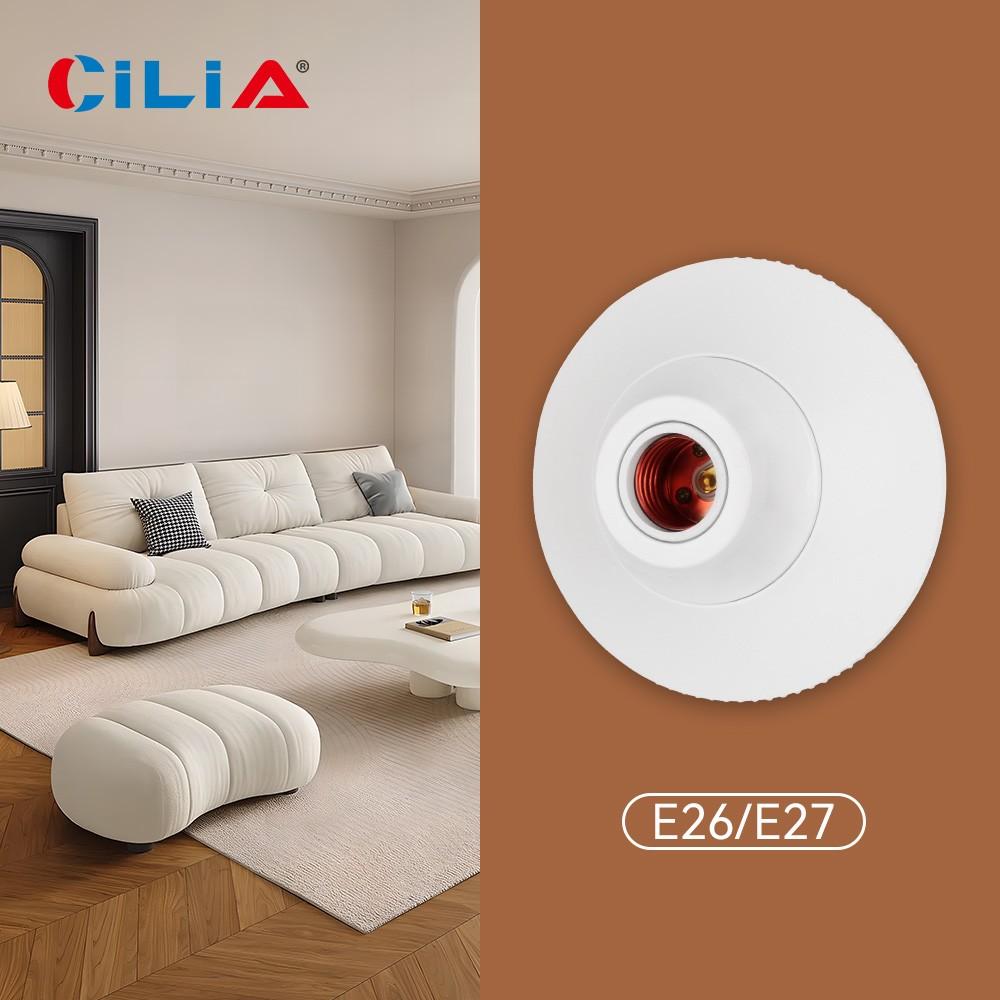 E26/e27 Bulb Socket Lamp Holder Adapter, L Plate Base, Suitable for Home Office Industrial Use, No Batteries Included