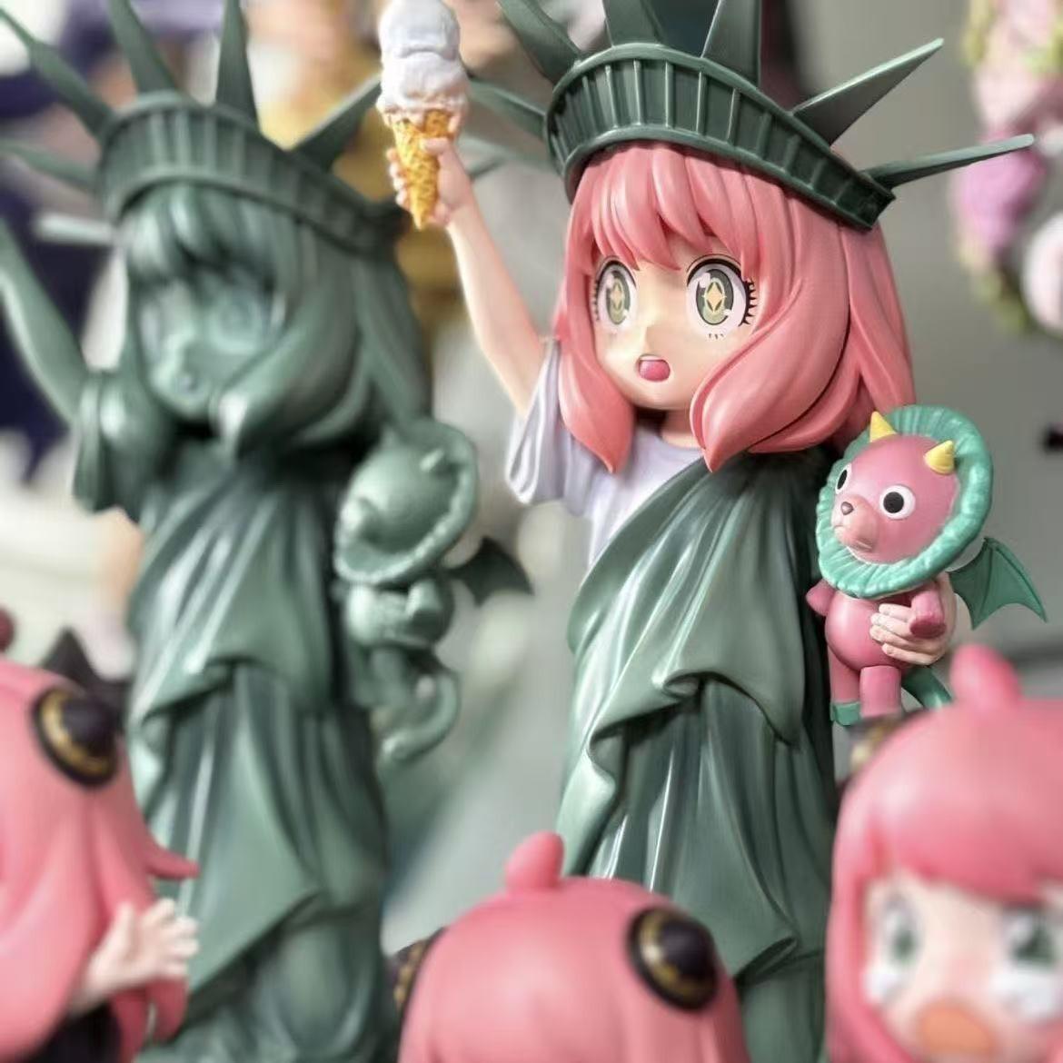 Liberty Statue Ania Gk Handmade Model Figure, Collectible Decorative Item, Unique Gift Idea, Perfect for Display & Collection