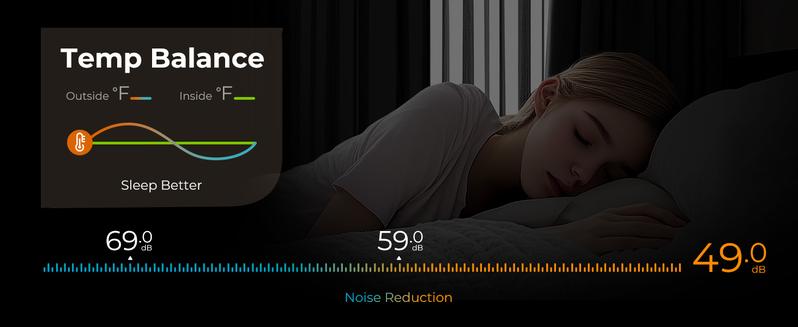 Inovaday 2pcs Blackout Curtains for Living Room Bedroom Linen Blackout Curtains, Back Tab/Rod Pocket Luxury Black Out Curtains for Windows Apartment