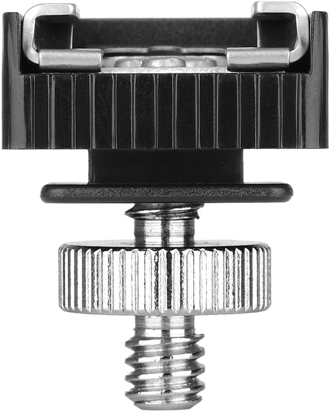 2pcs Action Camera Tripod Mount Adapter 1/4" - 20 Conversion Adapter Converter Compatible, Gopro Threaded Adapter, Action Camera Tripod Adapter Compatible with GoPro Max, GoPro Hero, DJI Osmo Action Camera