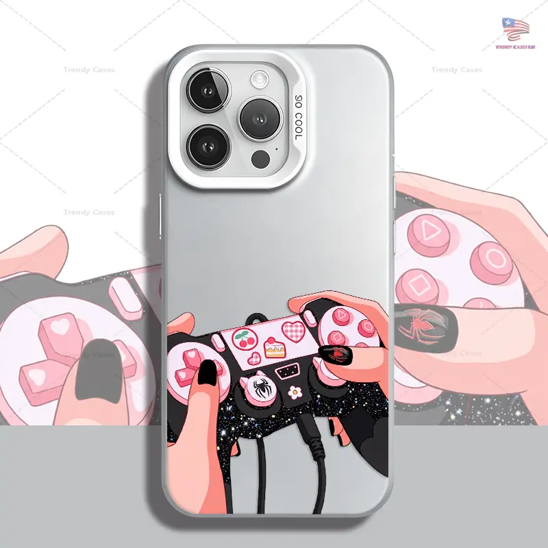 Game controller Phone Case for iPhone 17 AIR 17 PRO 16 PRO 15  PRO MAX  14 PLUS 13 PRO 12 11 PRO XS MAX X XR Samsung Galaxy S25 Ultra S24 S23 S22 Plus  series(anti-drop hard shell) shockproof mobilephone protective cover