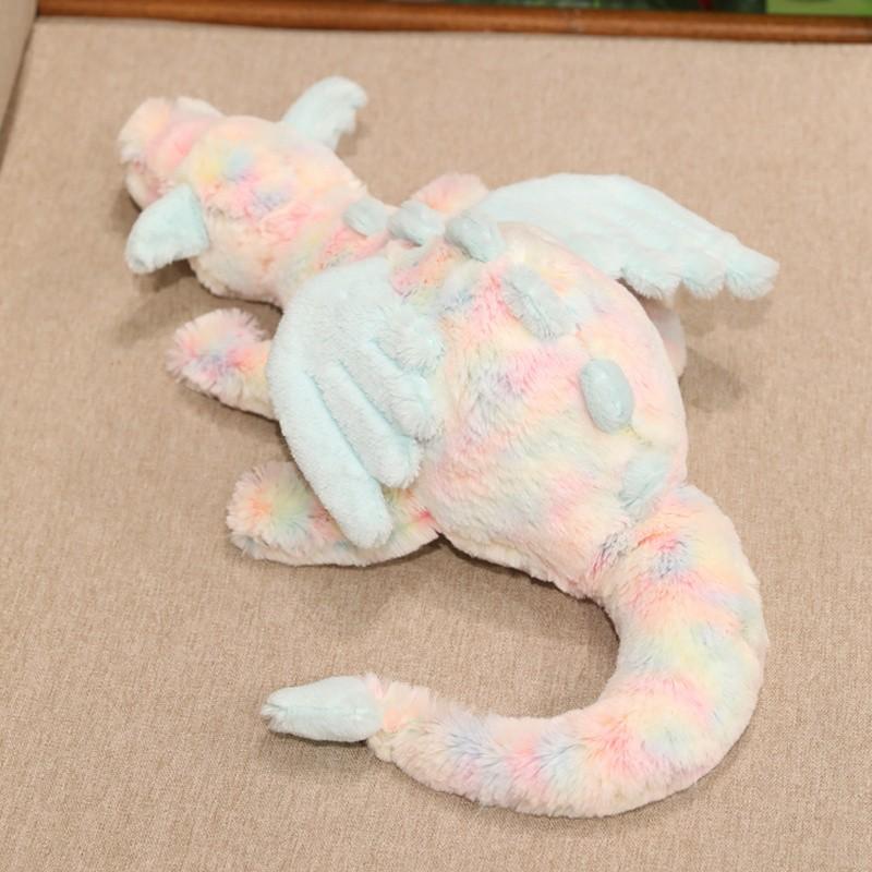 Lazuli Dragon Plush Toy, 2026 New Colorful Flying Dragon, Healing Companion Stuffed Animal, Sofa Bed Decor, Valentine's Birthday Gift