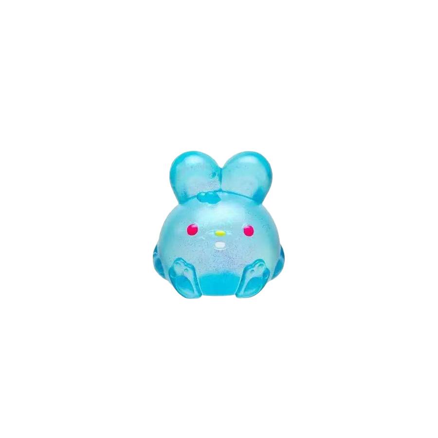 3 Colors Soft Candy Bunny Toy with Jelly Filling, Sensory Stress Relief, Easter Basket Stuffer, Perfect Gift for Kids