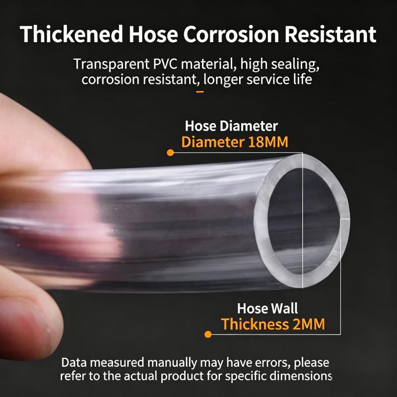 Multifunction Liquid Sucker Pump High Flow Manual Fuel Pump 4.9 Ft Hose -Portable Hand Siphon Transfer Pump Kit fit for Gasoline Oil Diesel Water Liquid Fluid