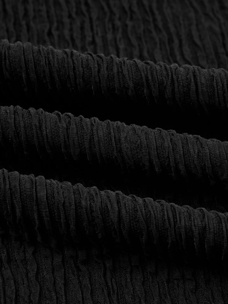 Women's Elegant Two-Piece Set, Fall & Winter Casual, Long Sleeve Drawstring Top & High Waist Wide Leg Pants, Plus Size