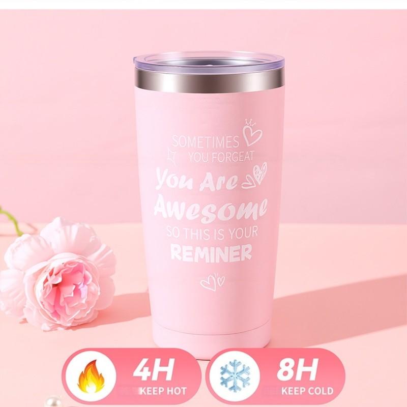 1 Set Multi-functional Souvenir Gift Box Set, including insulated tumbler, satin eye mask, scented candle, fuzzy socks, towel, gemstone soap, bath bomb and greeting card, suitable for all seasons, parties and holiday gifting