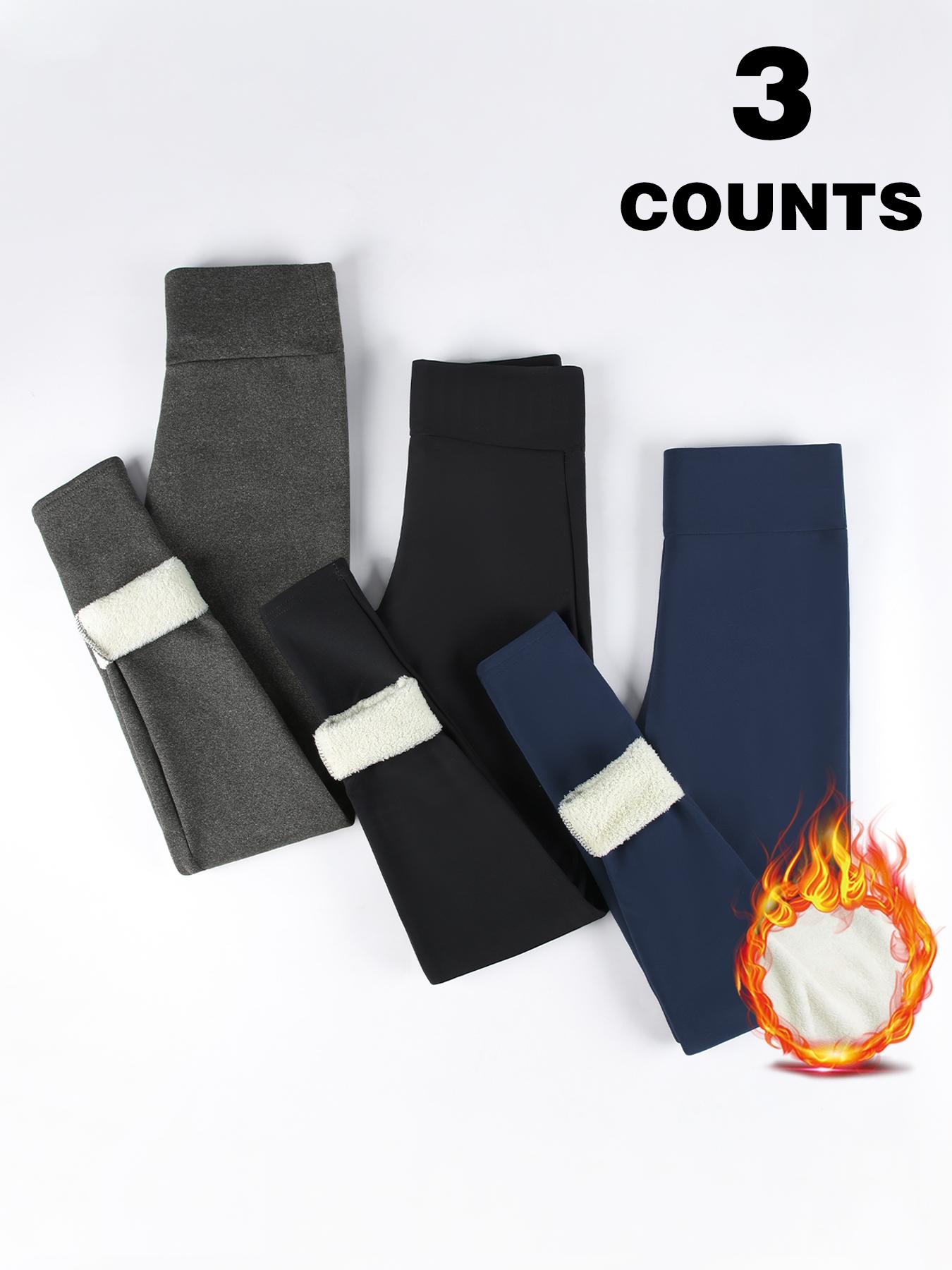 Women's High Waist Yoga Leggings, High Waisted Leggings, Fitted Sporty Pants for Fitness Running Outdoor Activities, Winter Warmth Exercise Gear