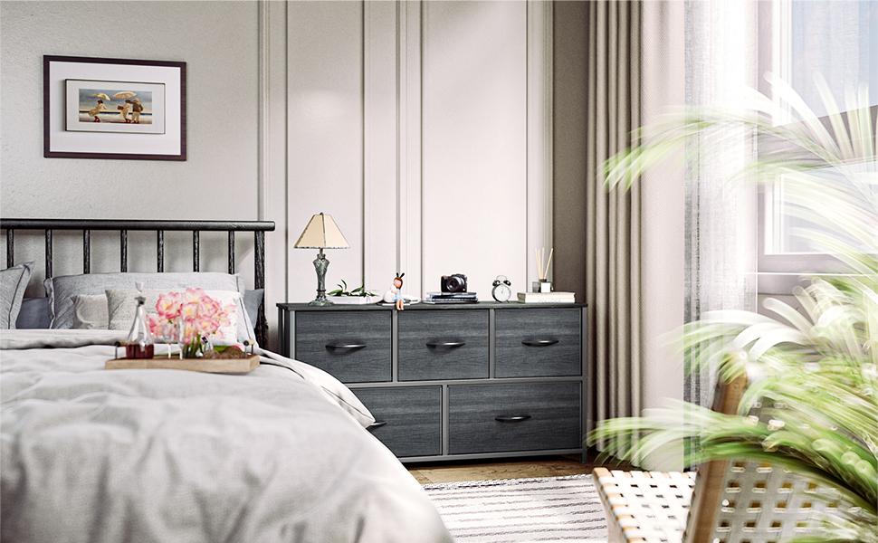 Yitahome Dresser for Bedroom with 5 Drawers, TV Stand Fabric Dresser, Organizer Unit Storage Tower for Bedroom,Living Room,Closets,Girls,Storage Shelf Yitahome Dresser for Bedroom with 5 Drawers, TV Stand Fabric Dresser, Organizer Unit Storage Tower for Bedroom,Living Room,Closets,Girls,Storage Shelf