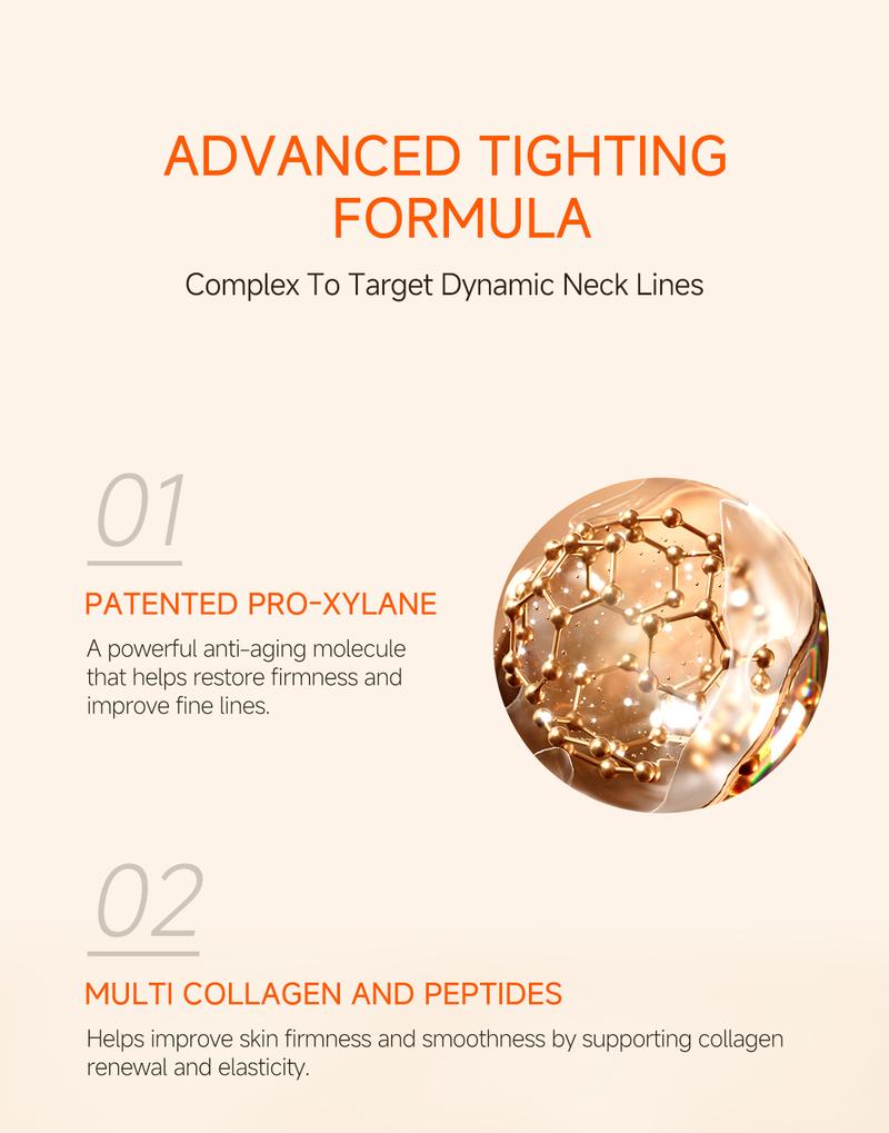 MISS SEASON pro-xylane & collagen neck care lifting and firming set– smooth fine lines, firm & hydrate, gentle moisturizing care for neck | say goodbye to turkey neck