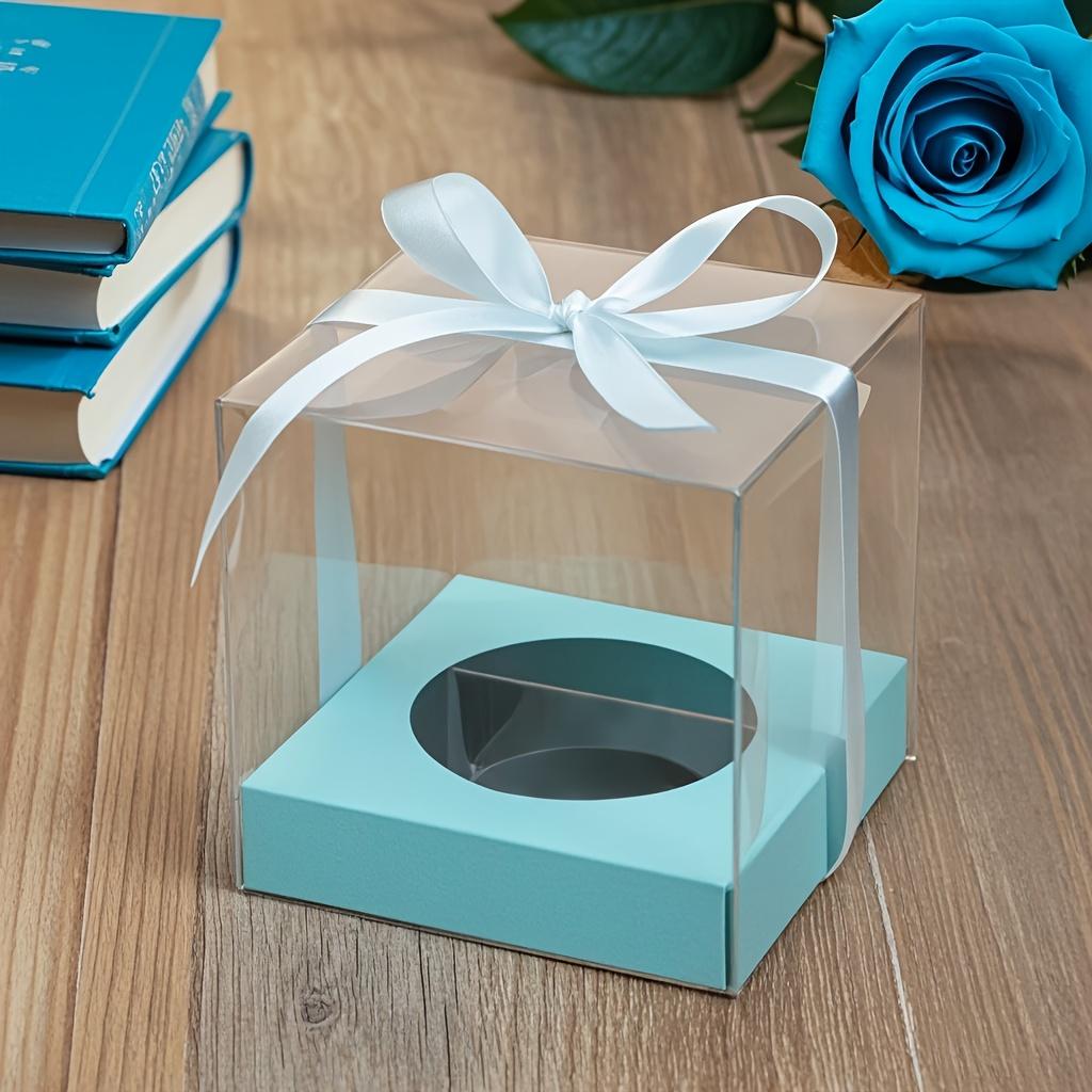 Gift for Her/Him 30pcs-Folding Clear Plastic Packaging Box, Suitable for Christmas Gift Box, Christmas Decoration, Wedding Decoration, Party Gifts, Birthday Decoration And Gift Display