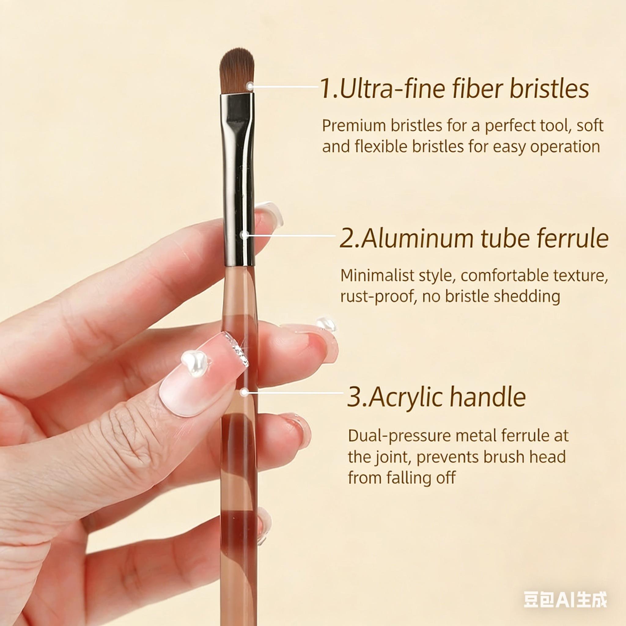 Hot selling Japanese Nail Brush Set, 9-Piece Design for Manicure and Pedicure, Perfect for DIY Beauty Care at Home