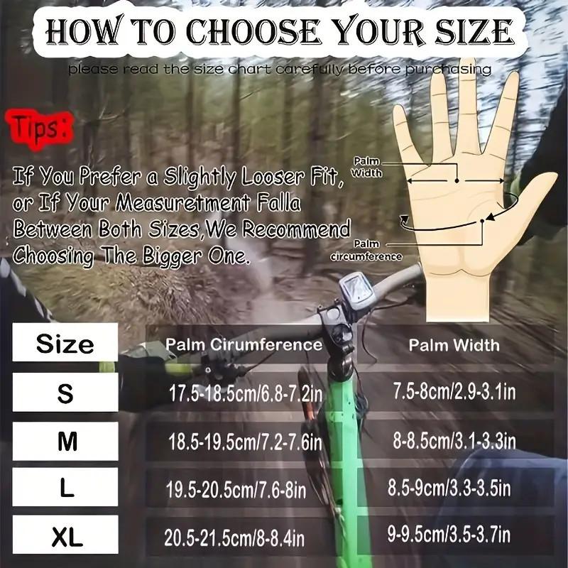 Joker Touchscreen Non-Slip Skeleton Gloves for Men and Women - Dirt Bike, Mountain Bike, and Riding - Breathable Design with Skeleton Pattern, accessories, Motorcycle Gear, Racing