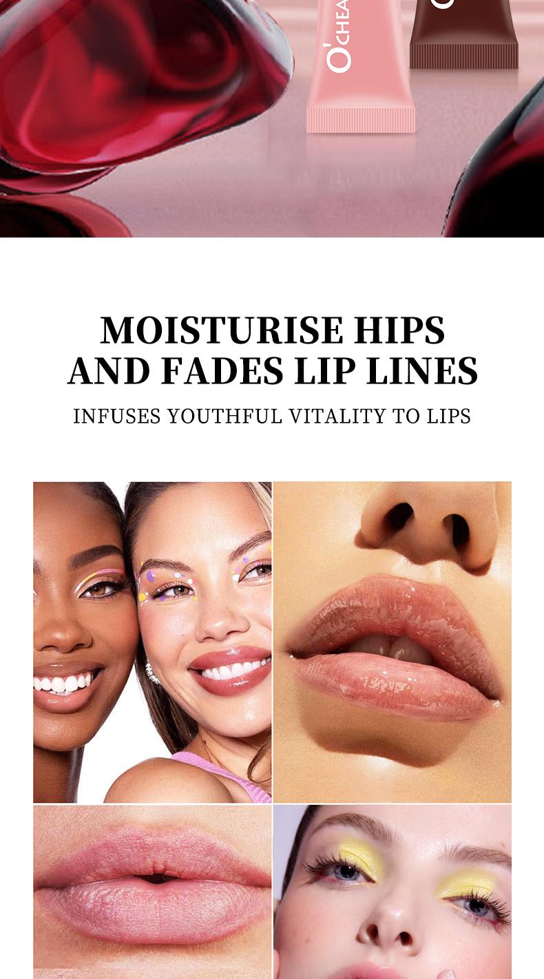 Colored Lip Gloss, Hydrating Liquid Lipstick, Shiny Mirror Finish, Moisturizing Lip Balm, Long-Lasting Non-Sticky, Glassy Lips Oil