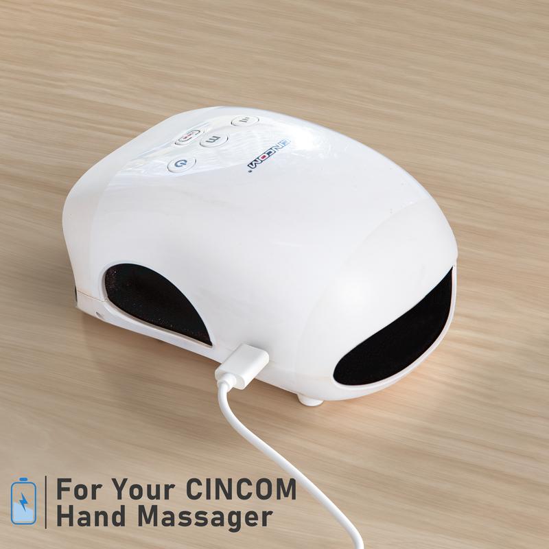 CINCOM Type C Power Cable for Hand Massager, High-Speed USB Type-C Data Cable,Suitable for Phones, Tablets, Laptops, Headphones, and More