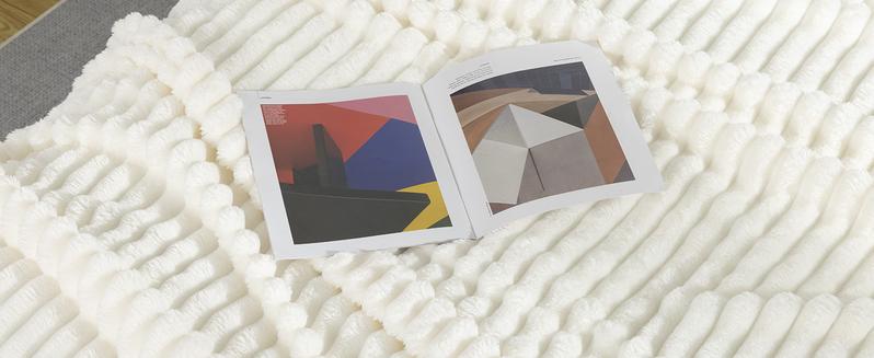 【VALUXE】 Soft & Cozy Striped Flannel Fleece Blanket – Fluffy Home Throw for Cozy Nights, Home Decor & Christmas Gift Ideas