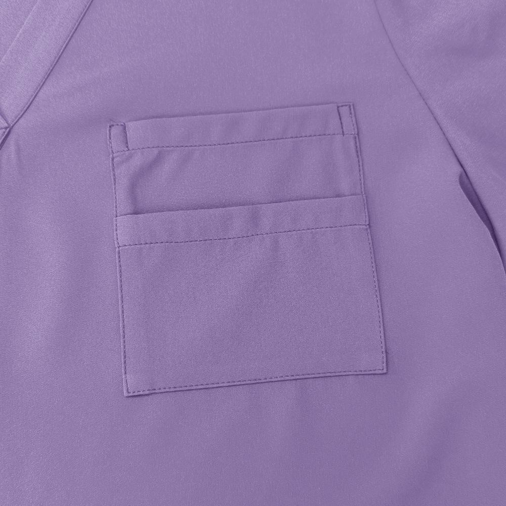 Summer Thin Unisex Short Sleeve Scrubs Operating Room Scrub Suits Stretchy Quick-Drying and Breathable Suitable for Operation Assistance, Outpatient Duty Daily Operations and Other Scenarios Easy to Clean and Maintain Wear-Resistant and Practical