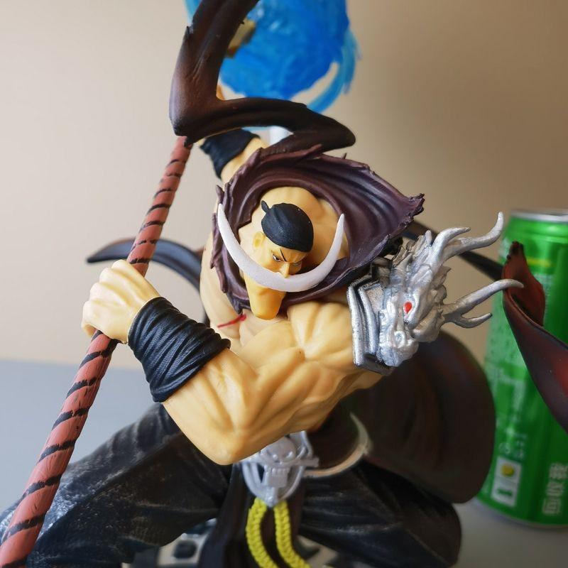 Anime Enthusiast Gift, Whitebeard One Piece Battle Pose Statue Model, Anime Character Statue, Anime Figure Collectible, Holiday Present for Fans