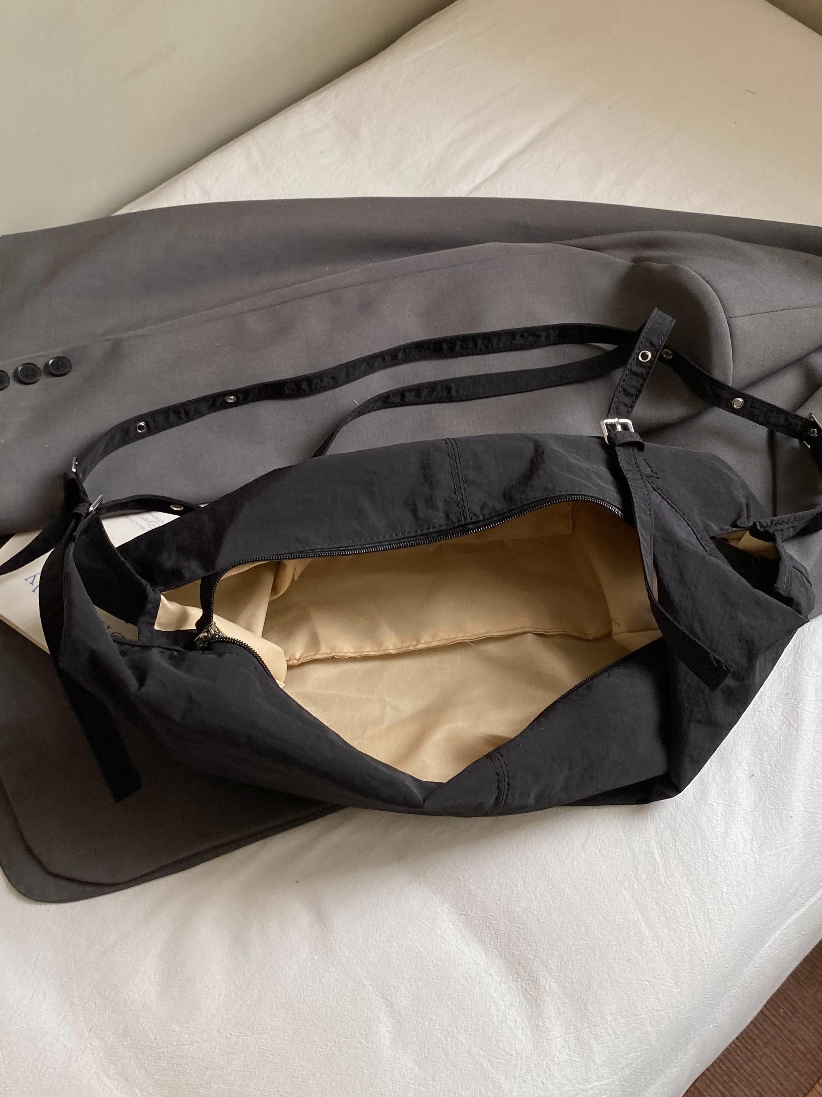 Women's Nylon Hobo Bag, Waterproof Large Capacity Shoulder Bag, Casual Lightweight Design, Ideal for Shopping and Daily Use