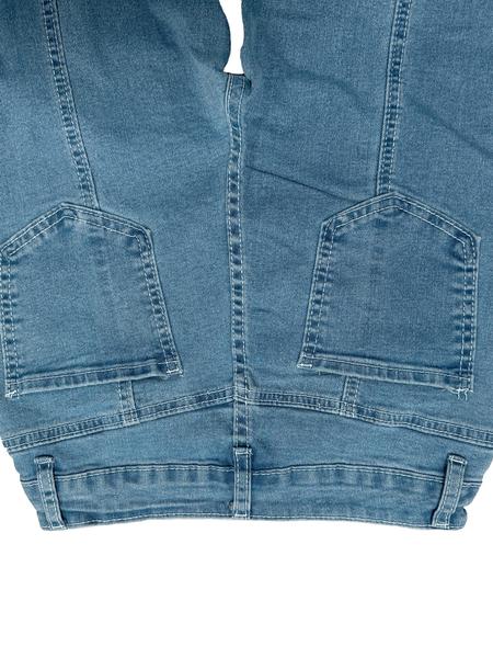 Women's Solid Pocket Flare Leg Jeans, Casual Comfy Denim Bell Bottom Trousers for Daily Wear, Ladies Bottoms for All Seasons