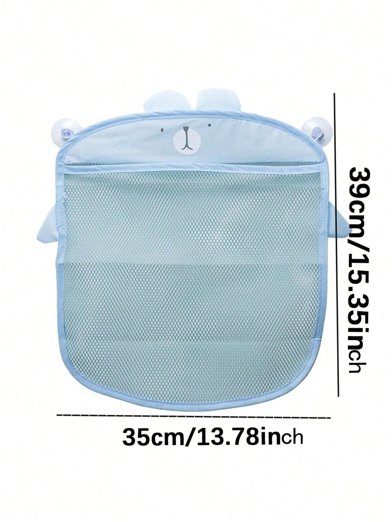 Waterproof Bathroom Toy Net Bag, Cute Duck Suction Cup Hanging Storage Bag, Multi-Use Organizer for Kitchen, Bath, Living Room, Gifts