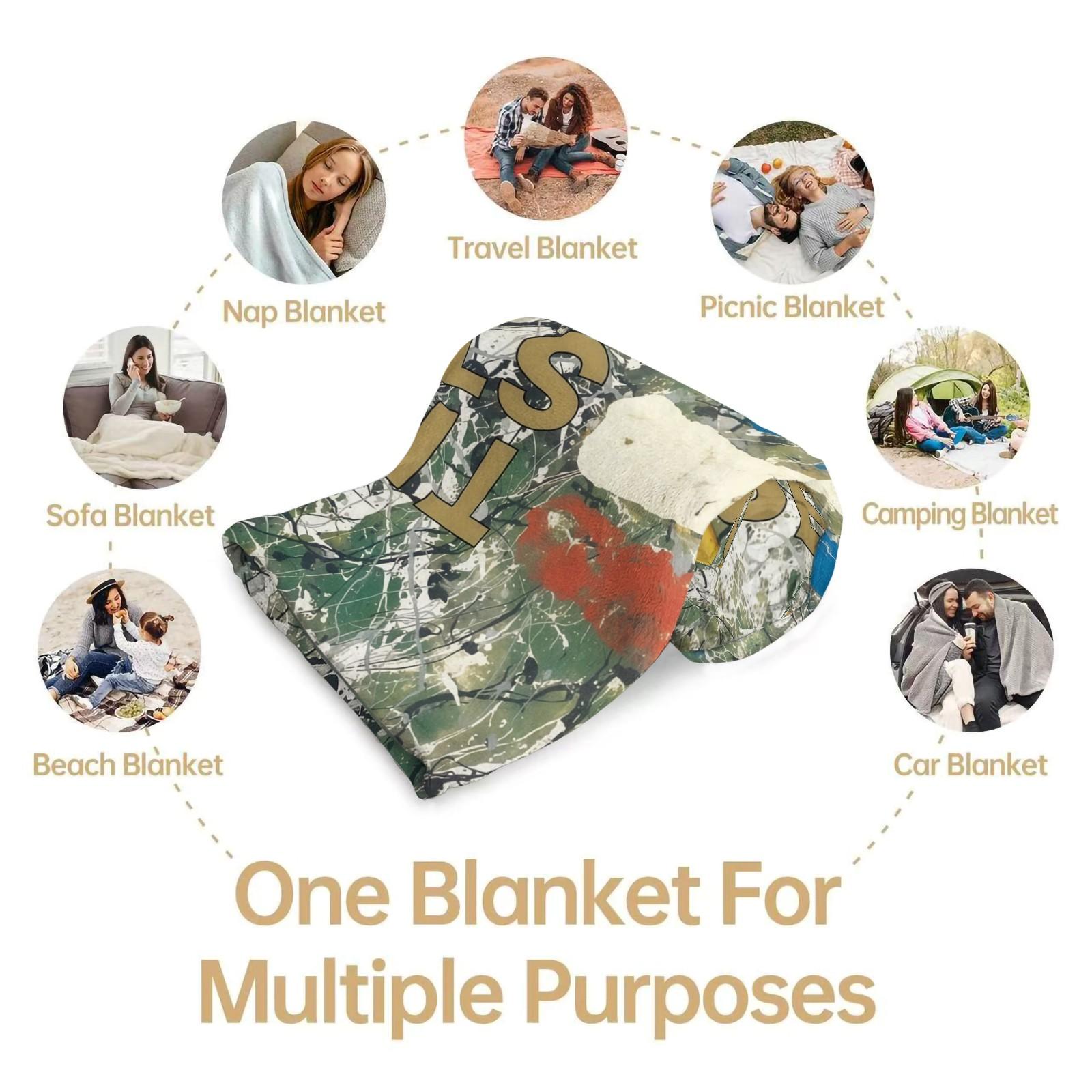 The Stone Roses Throw Blanket, 90s Britpop Indie Rock Band Cozy Fleece Blanket, Retro Music Album Cover Themed Blanket for Sofa Bed, Perfect Gift for Music Lovers & Rock Fans
