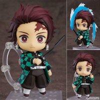 Q Version Clay Figure Demon Slayer Anime Peripheral, Tanjiro Nezuko Inosuke Action Figures Model, Collectible Toy for Fans