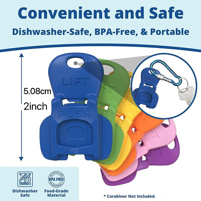 Colorful Can Protector Caps/Can Tab Openers for Soda, 6/12/24Pcs 2026 Beverage Barricade 3.0 – Beer, Coke | Summer Gift Perfection, Protects Drinks from Bugs, Bees, Dust at Parties, BBQs, Beach