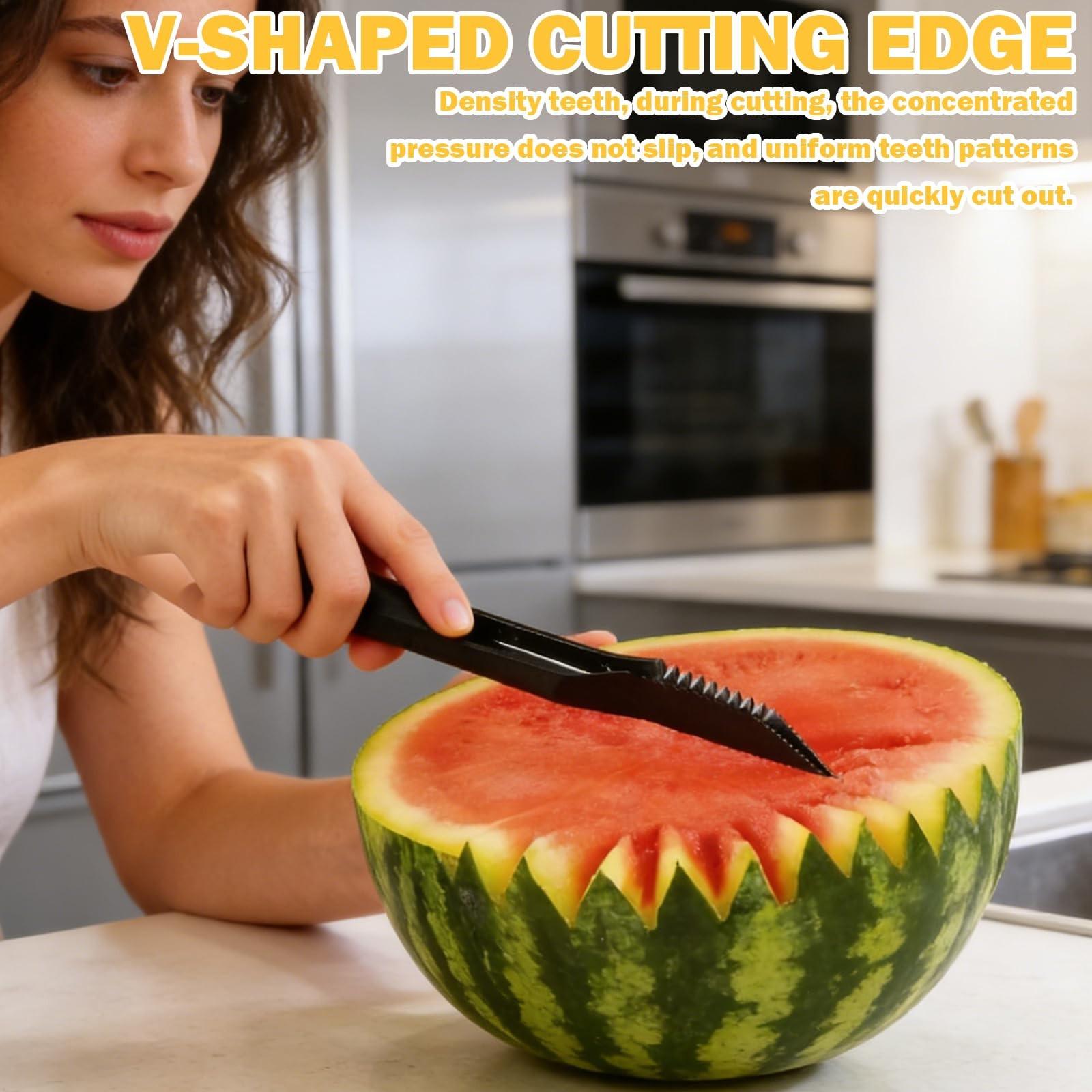 Multi-Functional Spiral Slicer & V-Shaped Carving Tool Set, Fruit Shape Cutter, Kitchen Accessories for Vegetables, Restaurant Tools