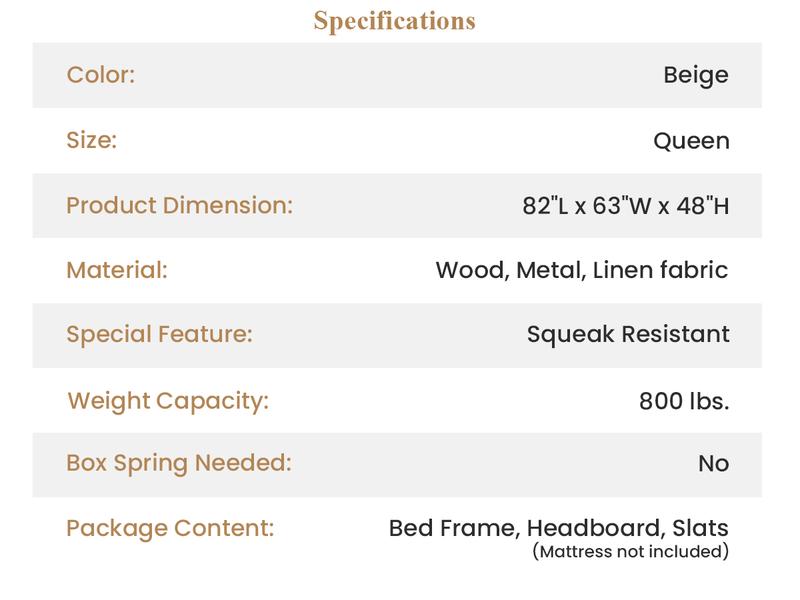 SHA CERLIN Upholstered Platform Bed Frame and Geometric Wingback Headboard & 8" Under-Bed Space,【Frame Only No Mattress】 Noise-Free, No Box Spring Needed#ChristmasGifts#TikTokShopBlackFriday