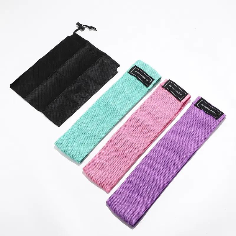 [TikTokShopBlackFriday]Sports Exercise Resistance Loop Band Set, 3Counts Elastic Squat Resistance Band, Yoga Stretch Strap, Gym Exercise Equipment For Home Workout,Christmas Gifts,hashtag,TikTokShopCyberMonday, Workout Bands