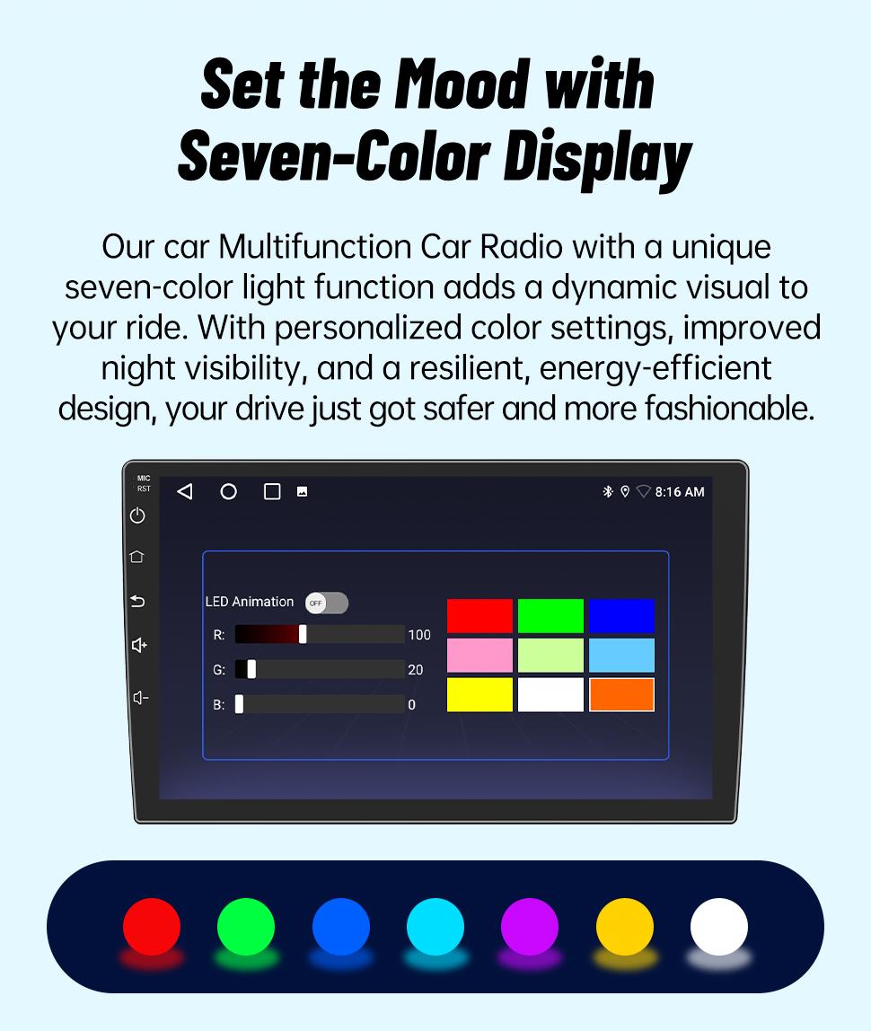 Car Stereo for Toyota Tundra 2007-2013 & Toyota Sequoia 2008-2018 touch screen has Android Auto Wireless Carplay, Bluetooth WIFI supports GPS Navigation Car Stereo for Toyota Tundra 2007-2013 & Toyota Sequoia 2008-2018 touch screen has Android Auto Wireless Carplay, Bluetooth WIFI supports GPS Navigation