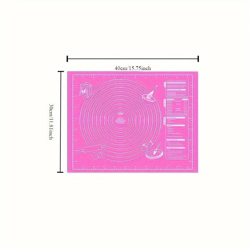 Pad Baking Mat Sheet Kneading Dough Mat For Kitchen Rolling Dough Pizza Large Dough Non-Stick Maker Holder Bakeware