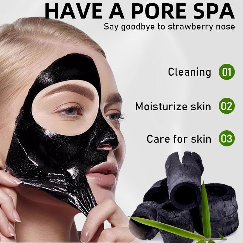 Black Mask, Blackhead Remover Mask, 1 Box Deep Cleansing Mask, Moisturizing Hydrating Facial Mask, Facial Skin Care Product for Women & Men