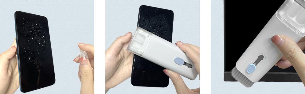 7-in-1 Electronic Cleaner Kit-Comprehensive Cleaning Solution for Keyboards,AirPods,Earphones,Laptop,Mobile phone,and PC Monitor Camera Smartphone