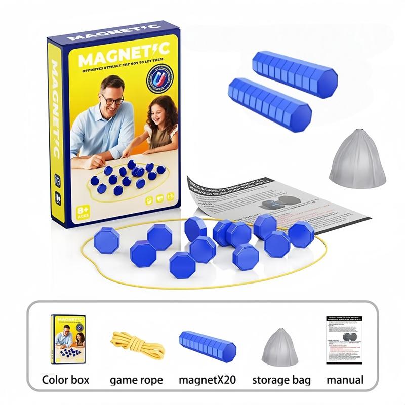 Multiplayer Party Game Magnetic Stone Board Strategy Interactive Game for Family and Group Play Strategy Board Games High Quality Longest Edge 3.4 Cm