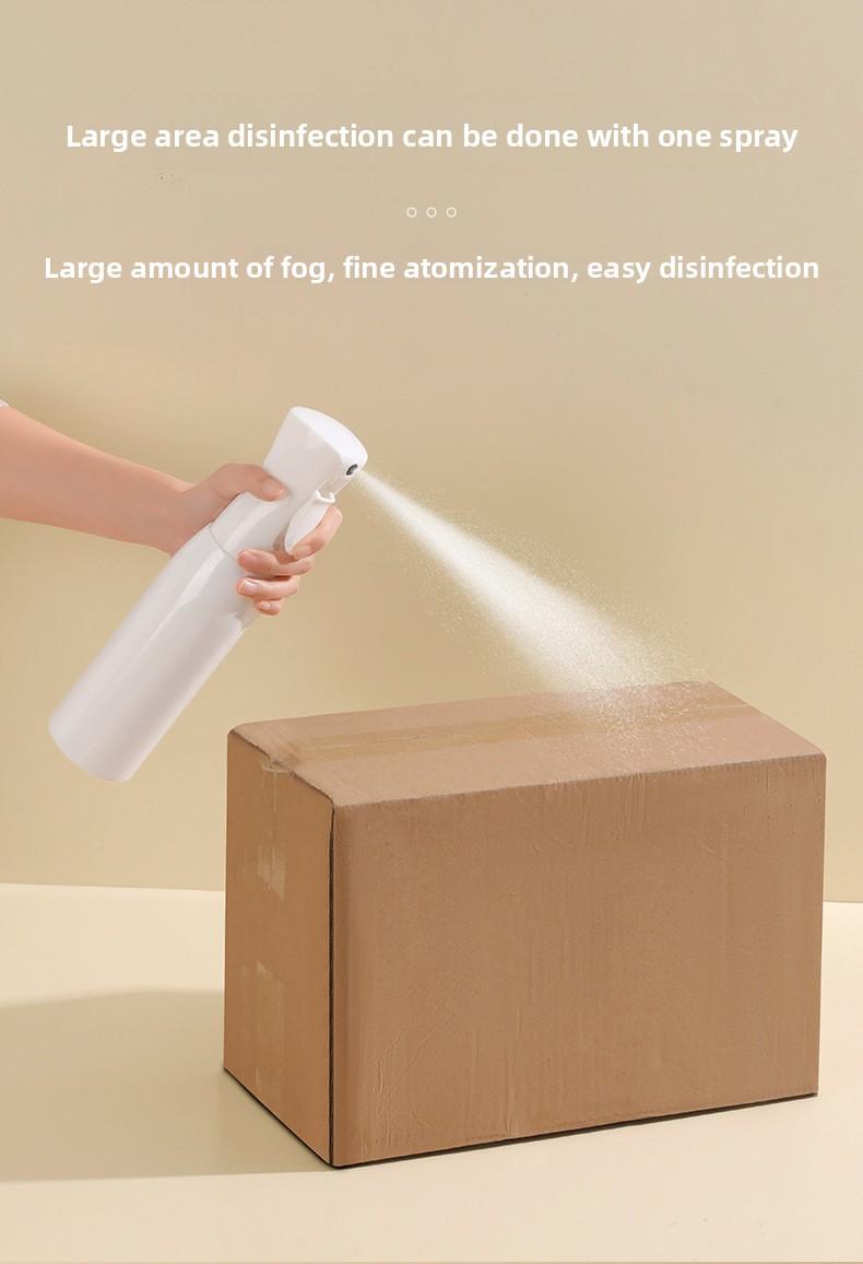 High-pressure continuous spray bottle for beauty, hairdressing and moisturizing, ultra-fine mist small spray bottle