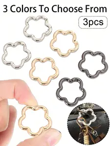 Magnet Spring Buckle, Interchangeable Open Ring Handbag Belt Connector, Outdoor Camping Hiking Accessories, DIY Bag Parts, Summer Beach Bag Decorations, Bag Charms