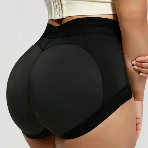 Women's 1 Pack High Waist Panty, Shaper Panty, Lace Trim Briefs, High Elasticity Briefs, Contour Stitched Butt-Lifting Panty with Anti-Slip Floral Waistband, Soft & Stretchy Sculpting Panties, Perfect for All-Day Comfort