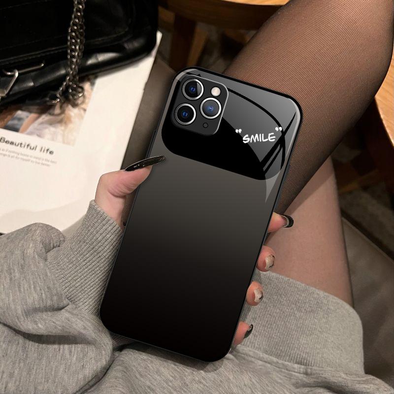 Aesthetic Gradient Phone Case for【iPhone 11 Pro Max】, Anti-Scratch Hard Cover with Full Camera Protection 666