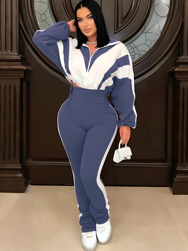 Women's Casual Crop Top, Regular Length, Thin Fabric Thickness, Fall & Winter Fashion, S391403