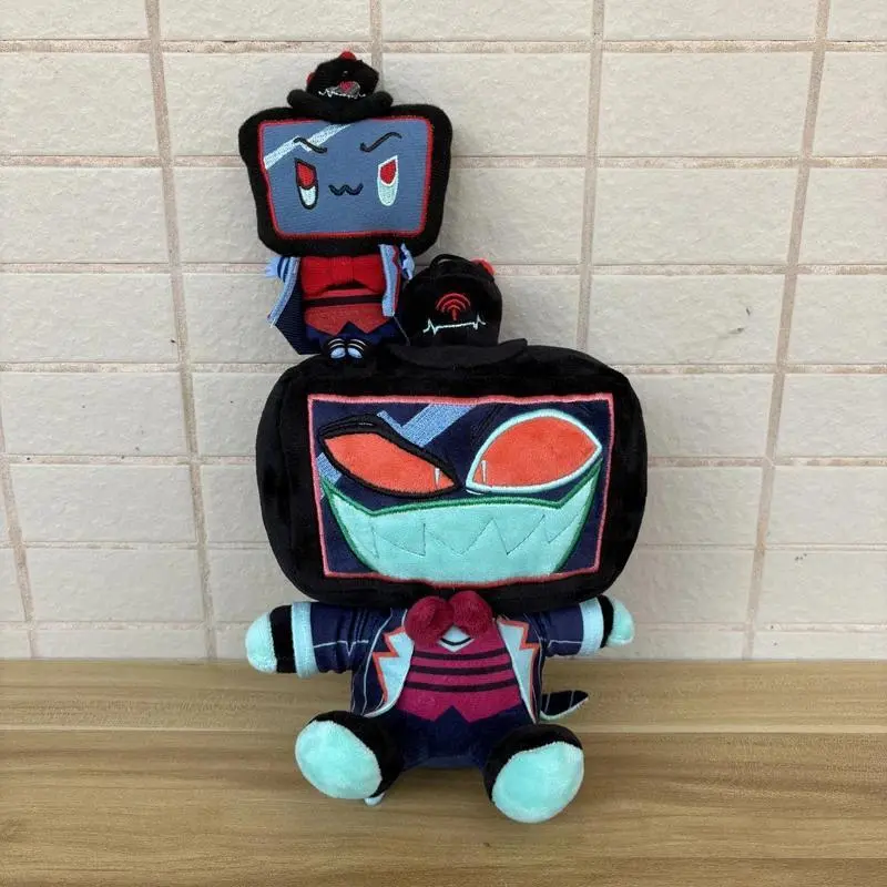 Latest Holiday Gift Family Style Super Cute Animation Character 3V Vox Plush Toys Hazbin Cartoon Anime Hotel Plushie Doll Decor