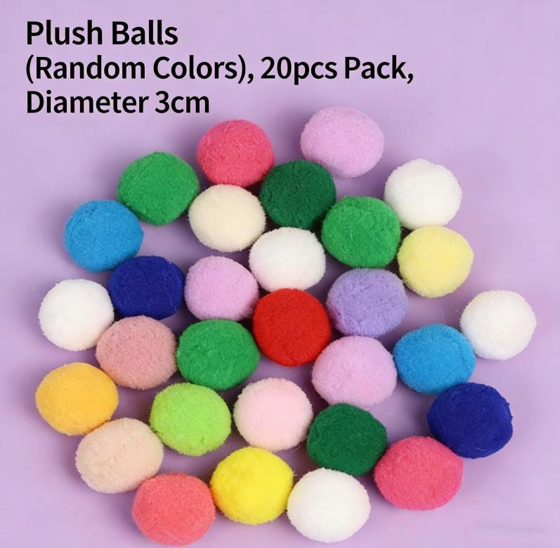 21Pcs Cat Ball Toy Launcher Gun,Cat Balls Fetch Toy,20Pcs Plush Fuzzy Balls Launcher Cat Toy for Cats with 1 Gun,Funny Interactive Cat Toys for Bored Indoor Adult Cats,Cute Kitten Kitty Toys