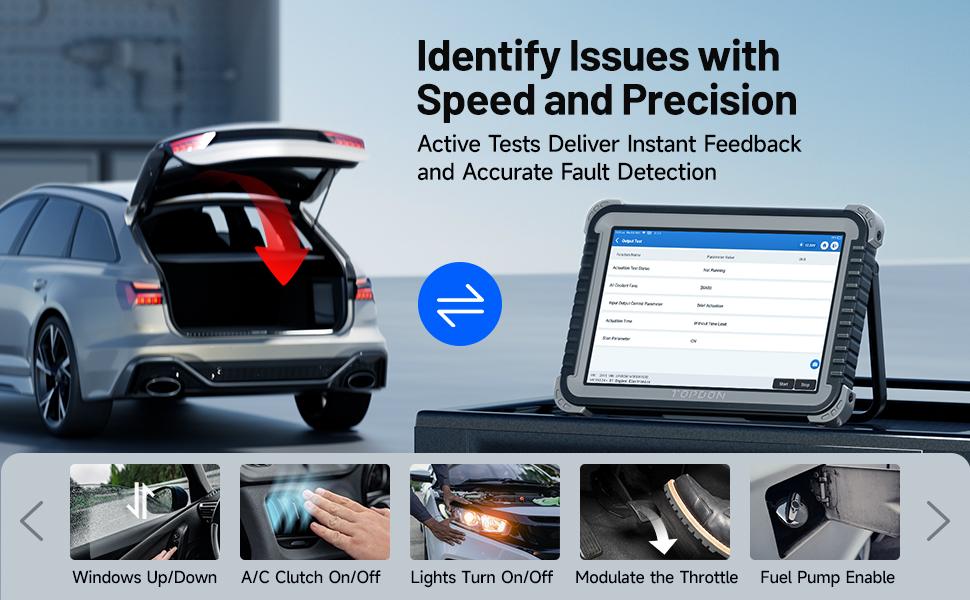 TOPDON Phoenix Plus 2 Scanner, Bidirectional Scan Tool V2.0, ECU Coding, Topology Map, CANFD Car Diagnostic Scanner, OEM Full System, 41+ Service, AutoAuth for FCA SGW, V.A.G Guided, 2 Years Free Update Obd Port Automotive Battery Relay Tester