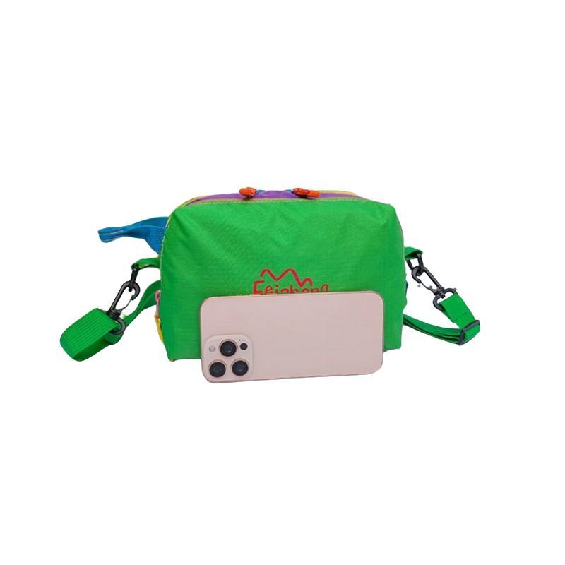 Dopamine Storage Bag, Multi-Layer Partition Crossbody Bag, Travel Makeup Organizer, Colorful Shoulder Bag, All-In-One Essentials Pack