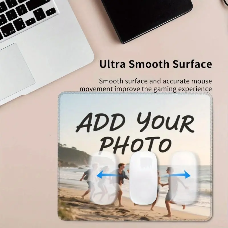 Customized Gaming Mouse Pad - Non-Slip Rubber Base Mouse Pads, Personalized Office Accessory for Custom Logo/Image/Text Gifts (Birthdays, Office Parties),, Gaming Mousepad, Desktop/Laptop