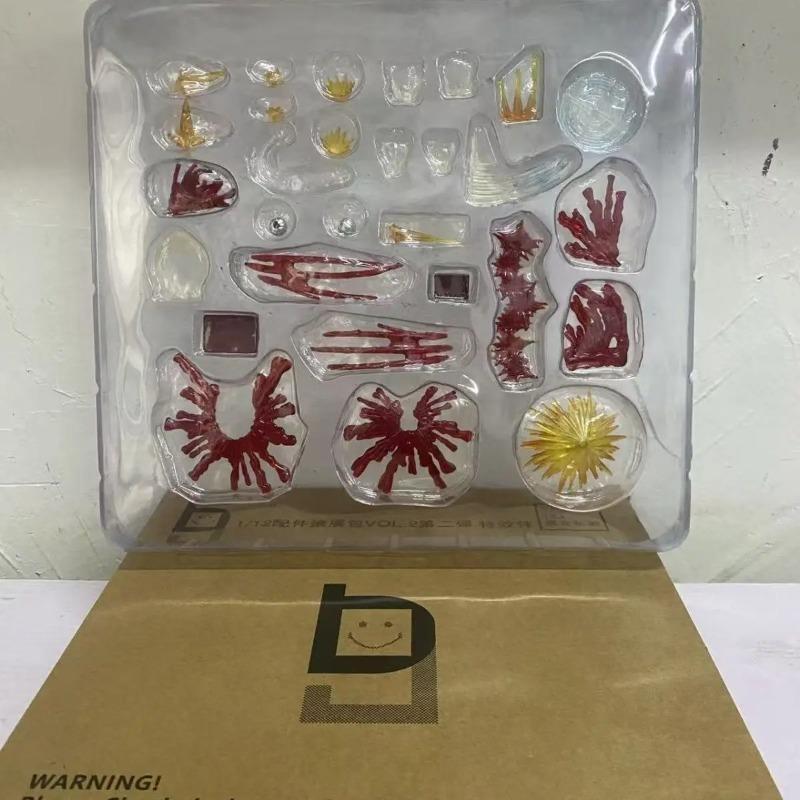 In Stock Blood Effect Parts Series Yamaguchi Smoke Effect For Action Figure White Anime Collection Model Toy Replica