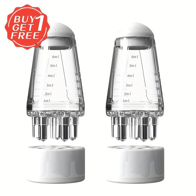 1-Piece scalp care set including scalp massage comb and mini portable liquid guide comb for scalp care